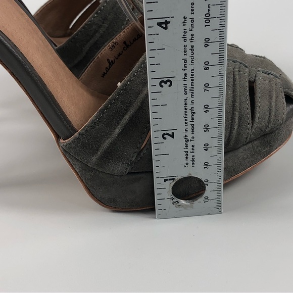Joie Rexanne Women’s Gray Platform Heels Size 8.5 - Picture 12 of 12
